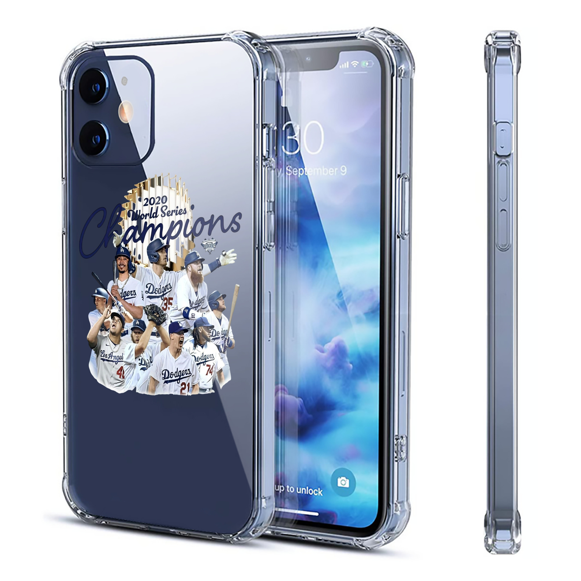  Clear IPhone 12 Case – Soft TPU With UV Print – Enhanced Drop Protection, Precise Fit, Anti-Fingerprint, Customizable Design, Scratch-Resistant, Yellow-Resistant